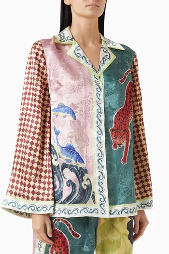 Rochester Shirt in Viscose Blend