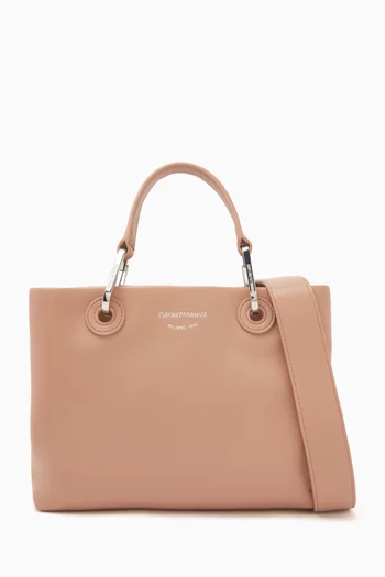 Small MyEA Shopper Bag in Faux Leather