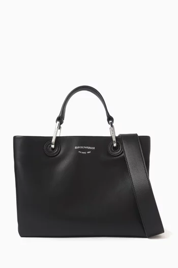 Small MyEA Shopper Bag in Faux Leather