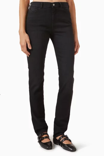 بنطال جينز سكيني دينم