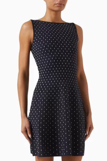 Polka-dot Mini Dress
