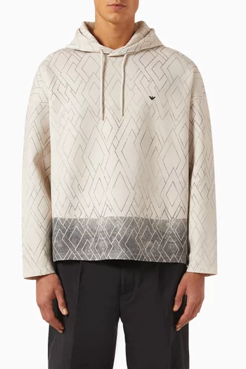 Geometric Logo Hoodie
