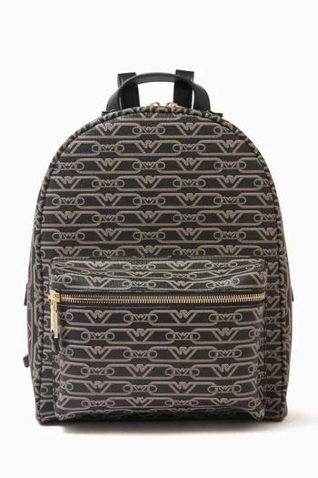 EA Logo Monogram Backpack
