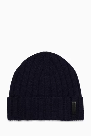 EA Logo Beanie in Knit