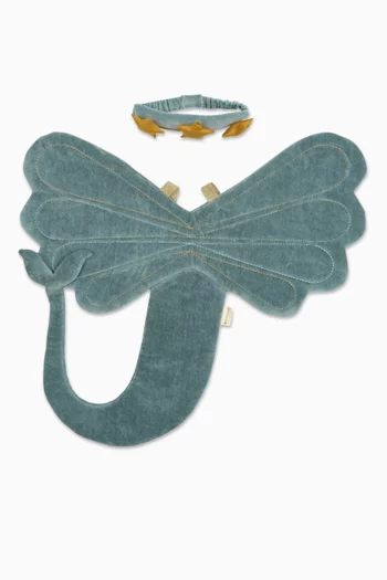 Dress Up Mermaid Wings & Headband Set