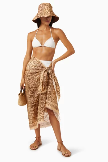 Printed Pareo in Cotton