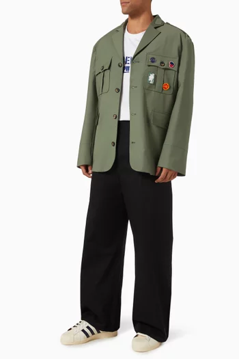 101 Blazer in Wool-blend
