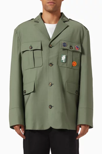 101 Blazer in Wool-blend