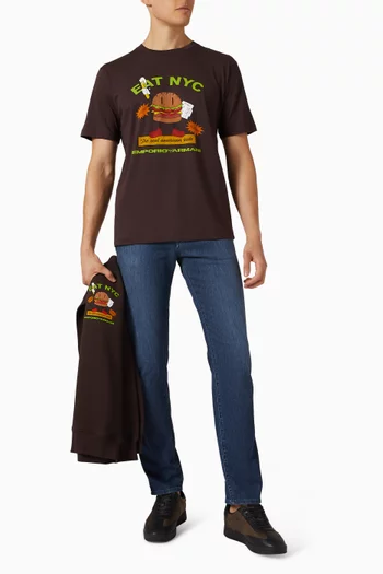 Eat NYC T-shirt in Cotton