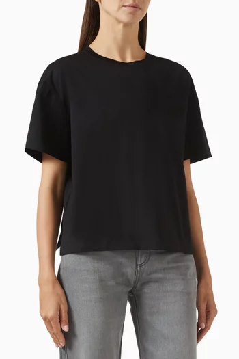 Macro Eagle Logo T-shirt in Cotton