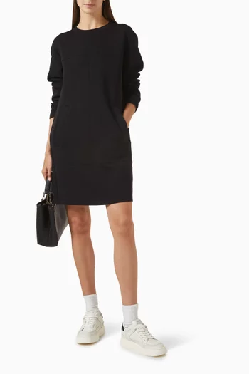 Long-sleeve Dress in Double-jersey