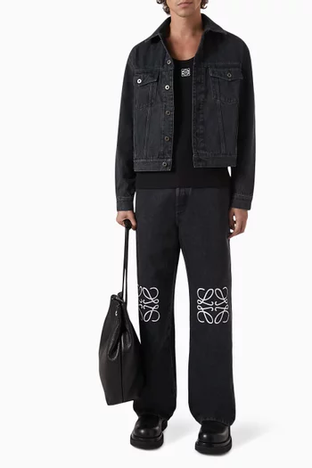 Anagram Jacket in Denim