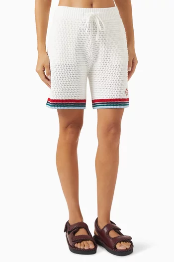 Bermuda Shorts in Crochet