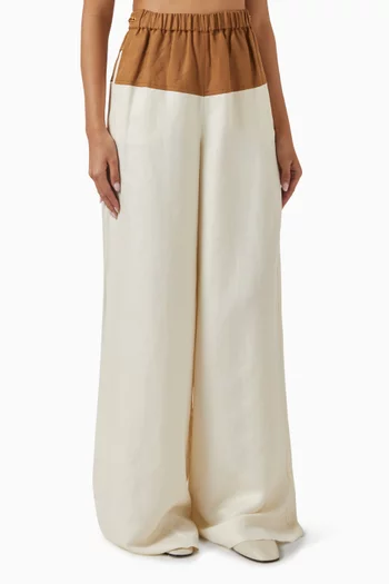 Gestro Pants in Linen & Silk
