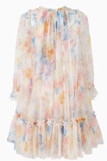 Mariannes Floral Ruffle Dress