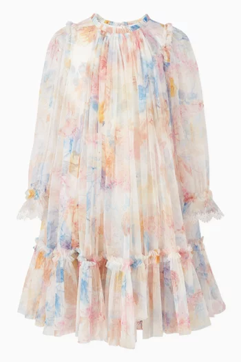 Mariannes Floral Ruffle Dress