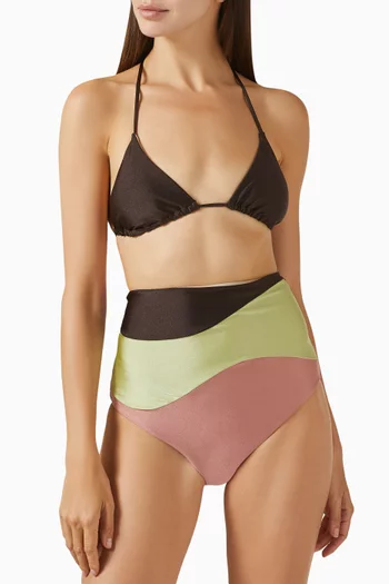 Giardino High-waisted Bikini Set