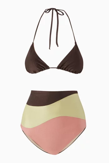 Giardino High-waisted Bikini Set