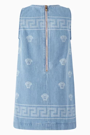 Medusa Dress in Denim