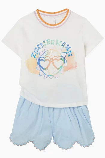 Cascadian Printed T-shirt in Cotton