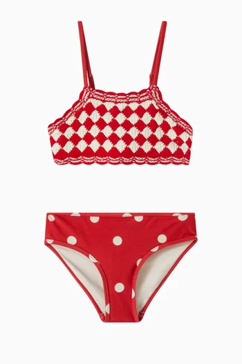 طقم بيكيني سكاربورو منسوج