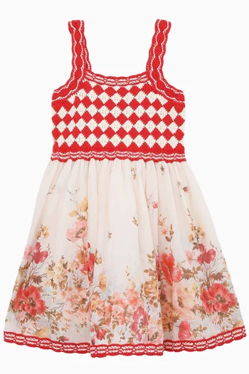 فستان سكاربورو منسوج