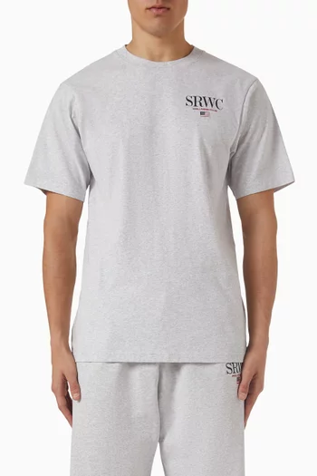 Nautical T-shirt in Cotton-jersey