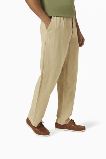 Merton Boat Shoes in Leather