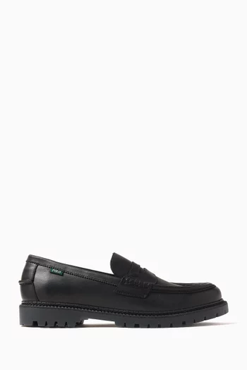 Jett Penny Loafers in Leather