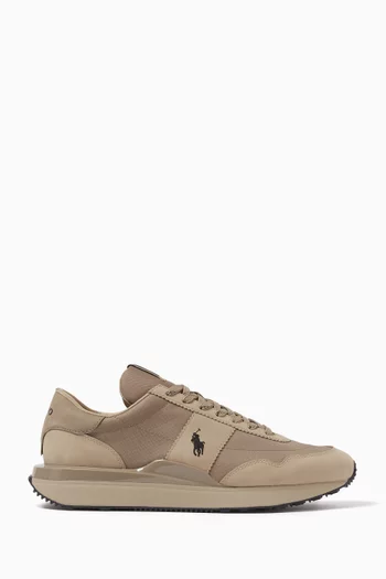 Train 89 Sneakers in Ripstop & Suede