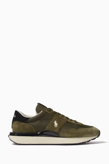 Train 89 Sneakers in Ripstop & Suede