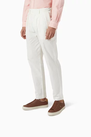 Longwood Sneakers in Smooth Leather