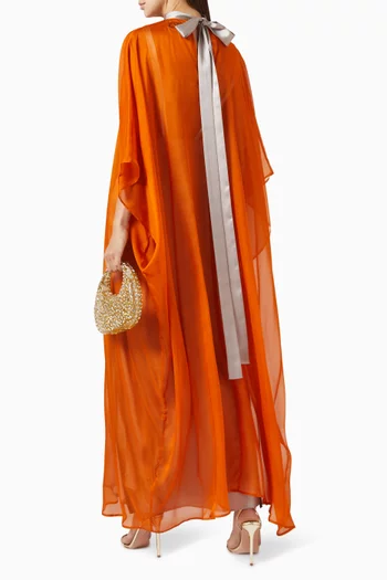 Afrodite Kaftan & Dress Set in Silk