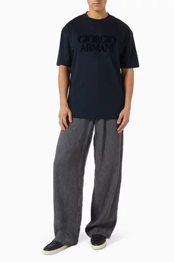 Logo T-shirt in Cotton