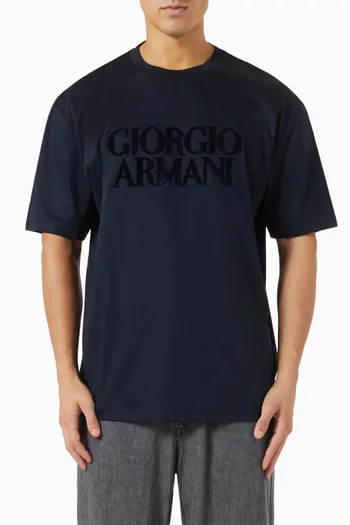 Logo T-shirt in Cotton