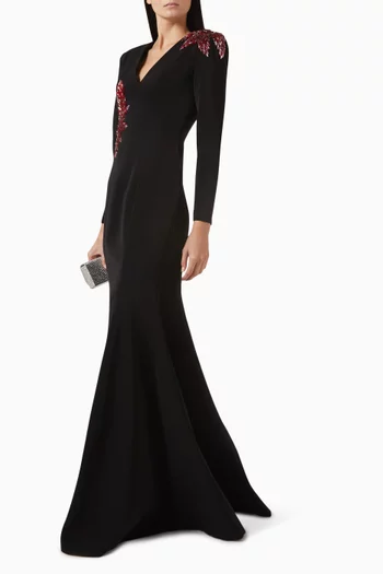 Zahra Dress in Crepe