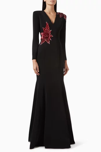 Zahra Dress in Crepe