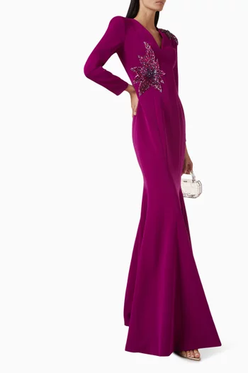 Zahra Dress in Crepe