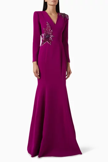 Zahra Dress in Crepe