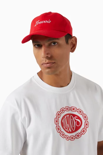 Logo-embroidered Baseball Cap in Cotton-canvas