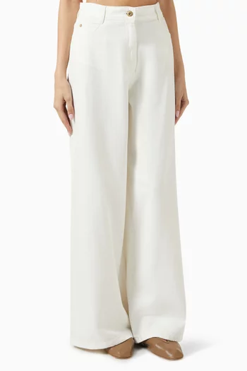 Dalt High-waisted Jeans in Denim