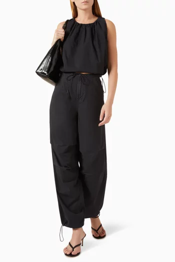 Parachute Bubble Top in Cotton-twill