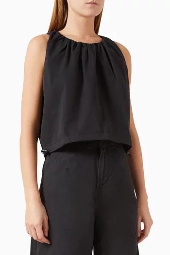 Parachute Bubble Top in Cotton-twill