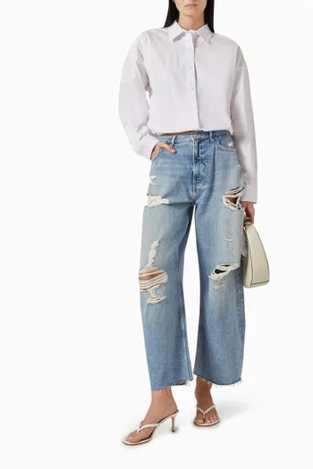 Bubble shirt in Poplin