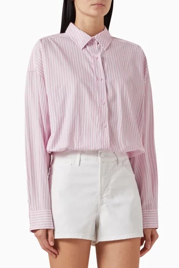 Bubble shirt in Poplin