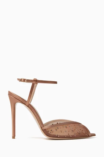 Katy Glitz 105 Sandals in Mesh