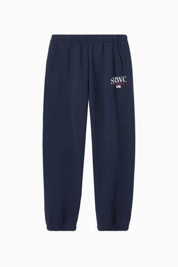 Nautical Sweatpants in Cotton-fleece