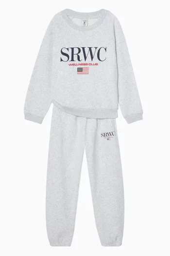 Nautical Sweatshirt in Cotton-fleece