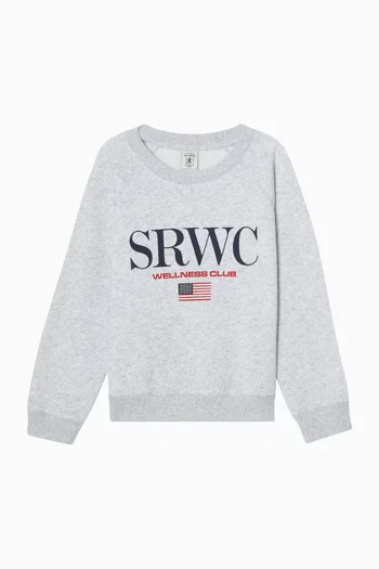 Nautical Sweatshirt in Cotton-fleece
