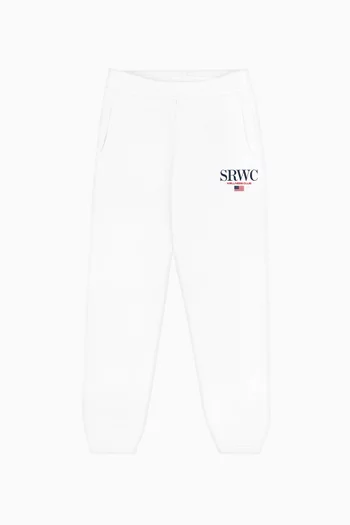Nautical Sweatpants in Cotton-fleece